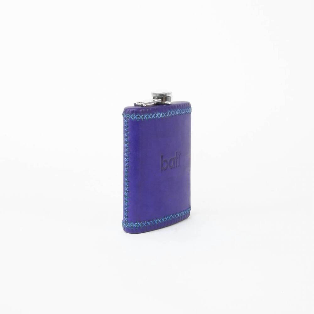 NEW BATI stainless steel 8 oz flask in blue